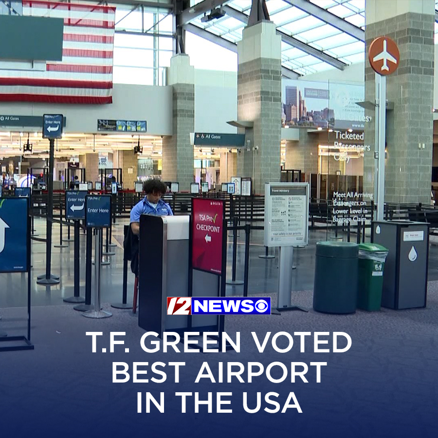 T.F. Green International Airport has been named the top airport in the United States for the first time, according to the Rhode Island Airport Corporation. 

Why travelers say it's their favorite: wpri.com/news/transport…