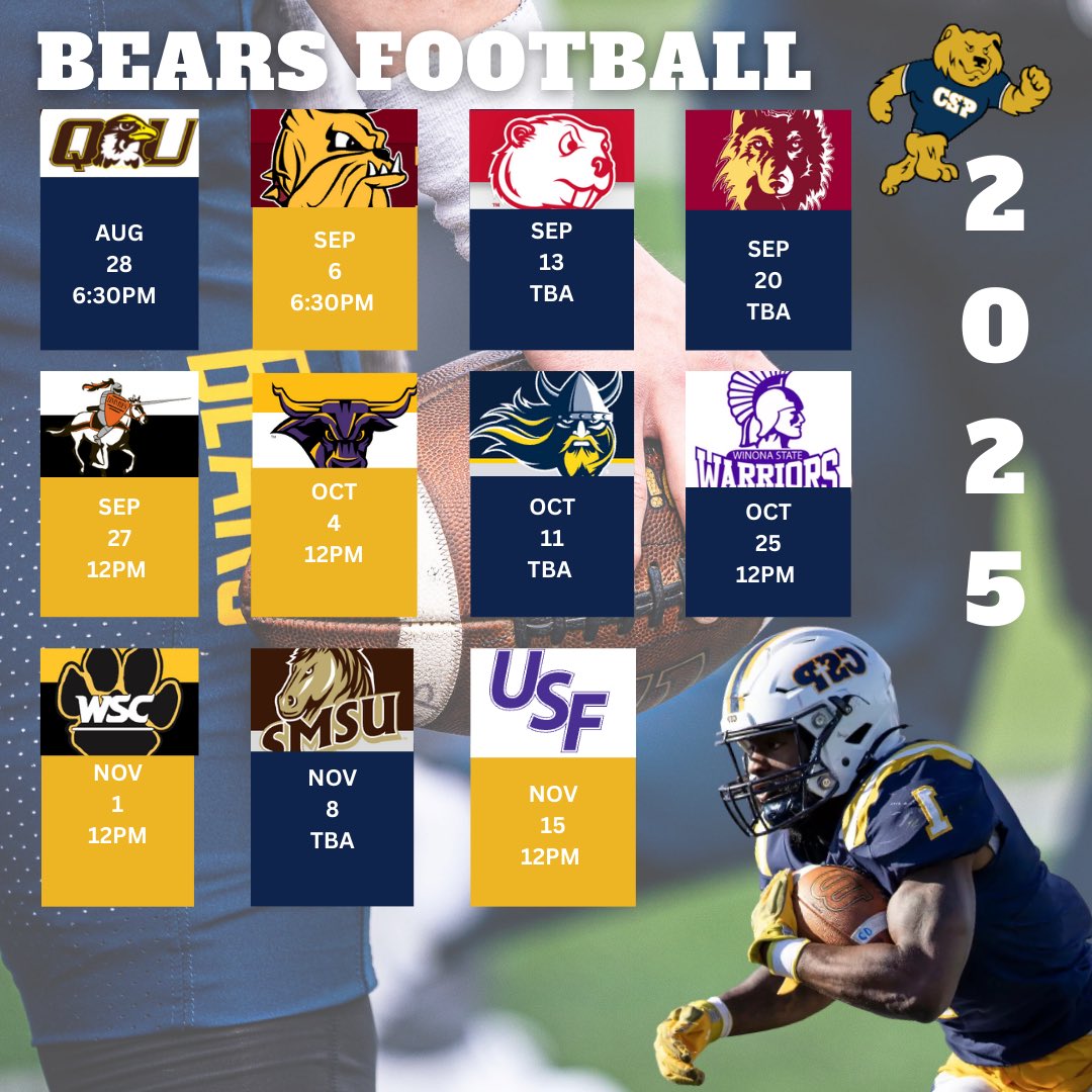 jacksonkitz50's tweet image. Almost that time! @CSPBearsFB @CoachCurrierCSP @bond_coach
