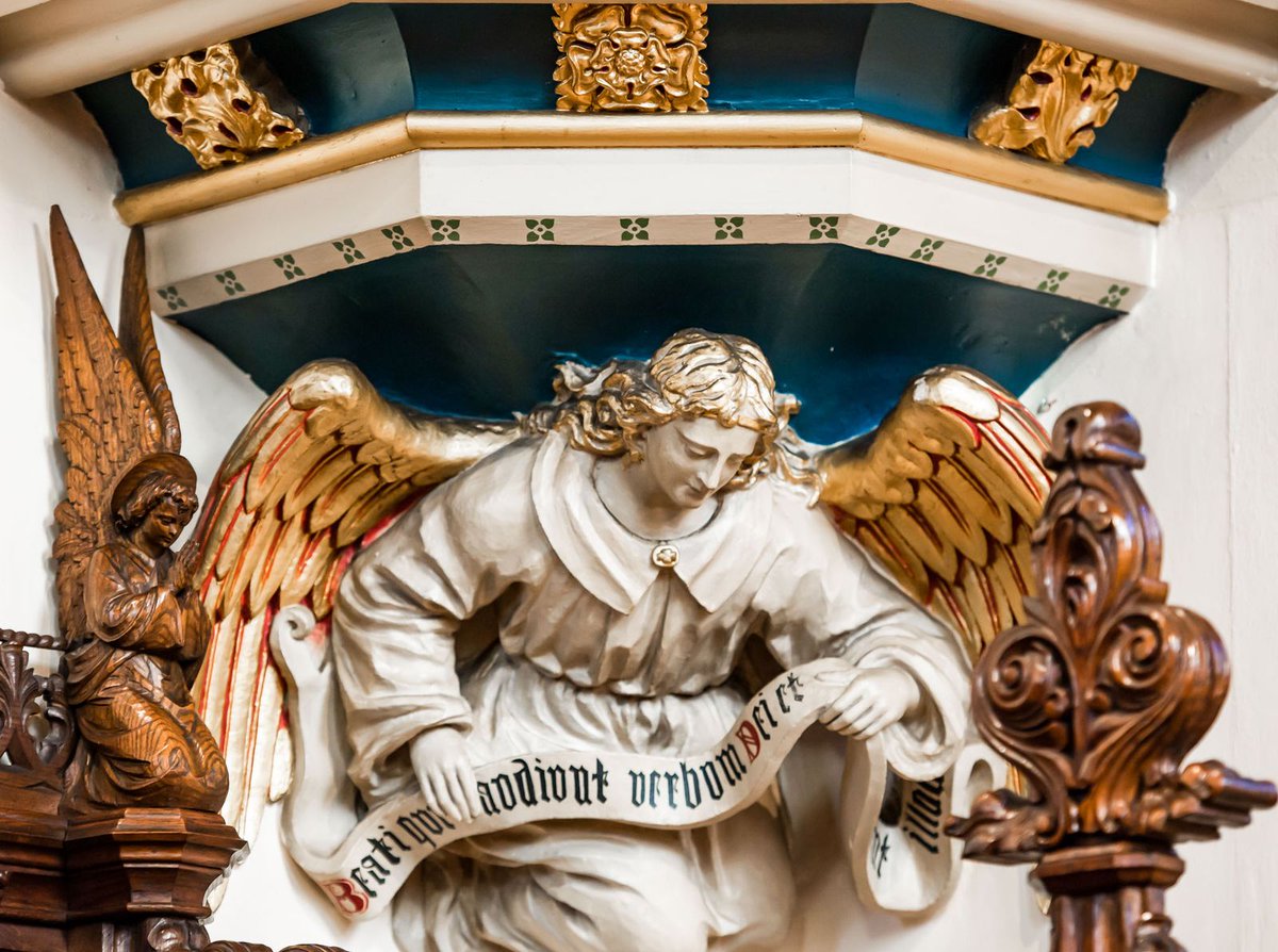 Detail of the #Pulpit, designed by #AWNPugin. #SaintMaryCollege, #Oscott.

📷© <a href="/OscottCollege/">St. Mary's Seminary, Oscott</a> 
<a href="/RCBirmingham/">RC Birmingham</a>

#pugin #augustuspugin #gothicrevival #stmarycollegeoscott #pugindesign #oscottcollege #oscottcollegechapel #pugindesign #puginpulpit #saintmarycollegeoscott #puginoscott
