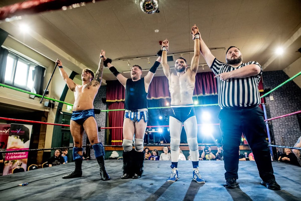 WRSTLEIsland's tweet image. Royally Charmed and Dangerous
@PRINCEPELE_ promised to bring his Boys and he kept to his word .
It led to his first victory at Wrestle island and put RCAD on the map at the island 🏝️
Chocolate Candy and Full Metal Mersey are looking for revenge and August could be 🔥🔥🔥