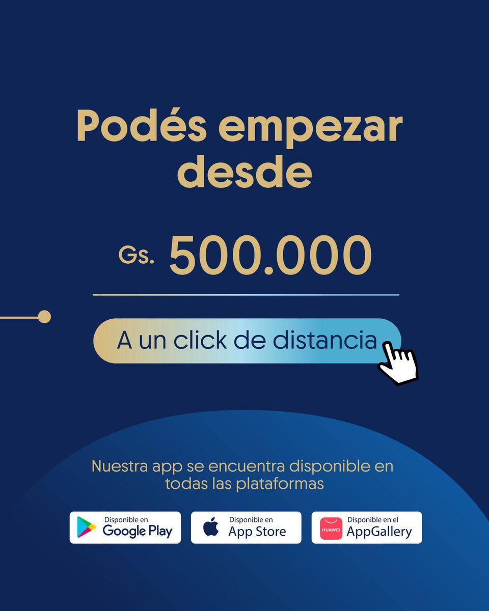 Hoy estás a un click de distancia de tu primera inversión 👌
Descargá nuestra App y empezá hoy mismo ✅
