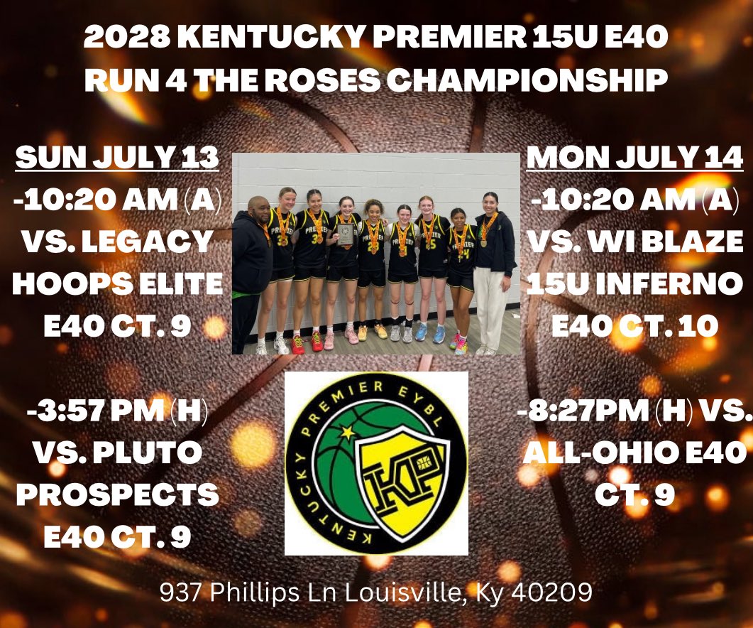 Looking forward to more games in Louisville at the Run for the Roses Championship!