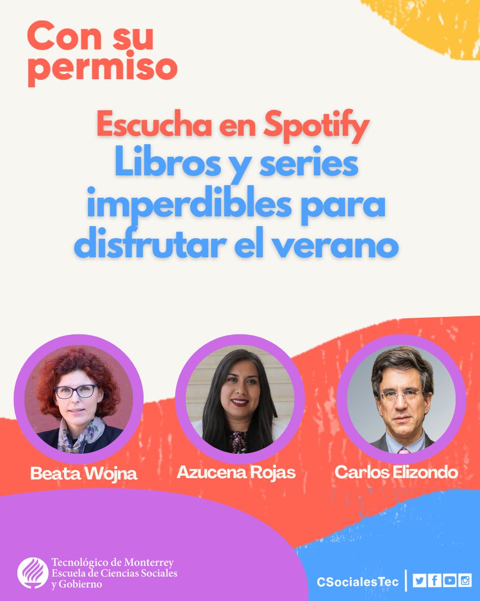 EdnaJaime's tweet image. Ya casi son vacaciones y en mi lista de lecturas están todos los libros que recomiendan acá @azuropa, @beatawojna y @carloselizondom, ¿ustedes ya saben qué van a leer en el verano?
open.spotify.com/episode/5bDKTg…