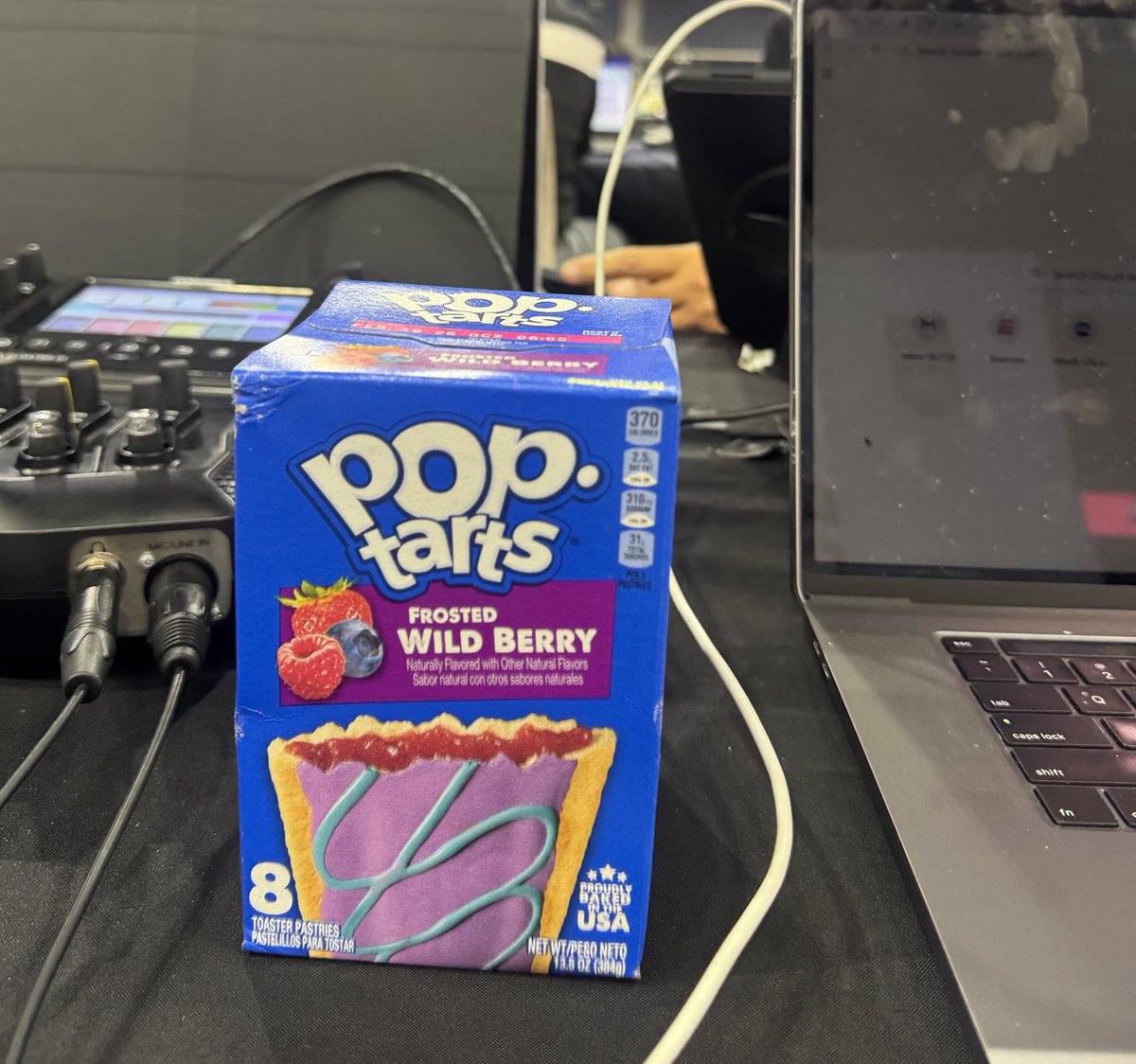 AlexKirryKSL's tweet image. The @PopTartsUS Bowl is here and this is the house at Big12 Media Day. Wild Berry is the definitive winner in flavors.