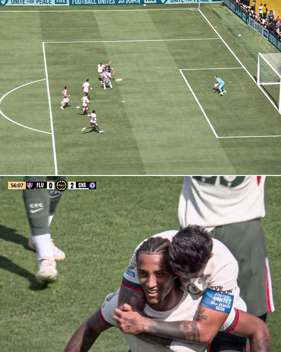 KofiNidy's tweet photo. 🚨🌎 GOAL | Fluminense 0 - 2 Chelsea | João Pedro

JOÃO PEDRO DOUBLES THE LEAD FOR CHELSEA. WHAT A FANTASTIC FINISH

#ChelseaFC #FIFAClubWorldCup #Fluminense https://t.co/PYzRhVt8LS