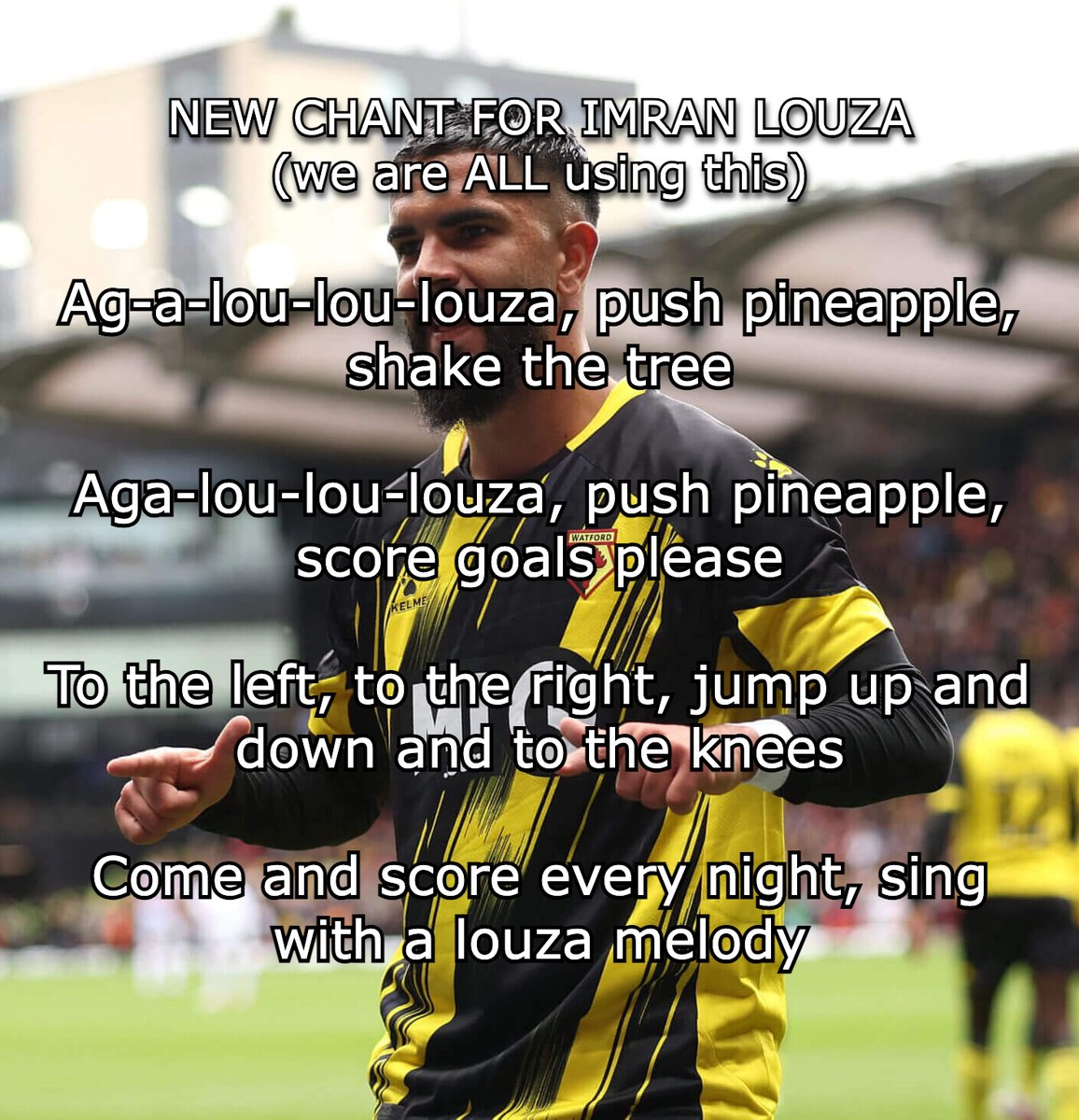 hi guys this is my new chant for imran louza i hope he stays after hearing this 🔥🔥🔥🔥🔥🔥🔥