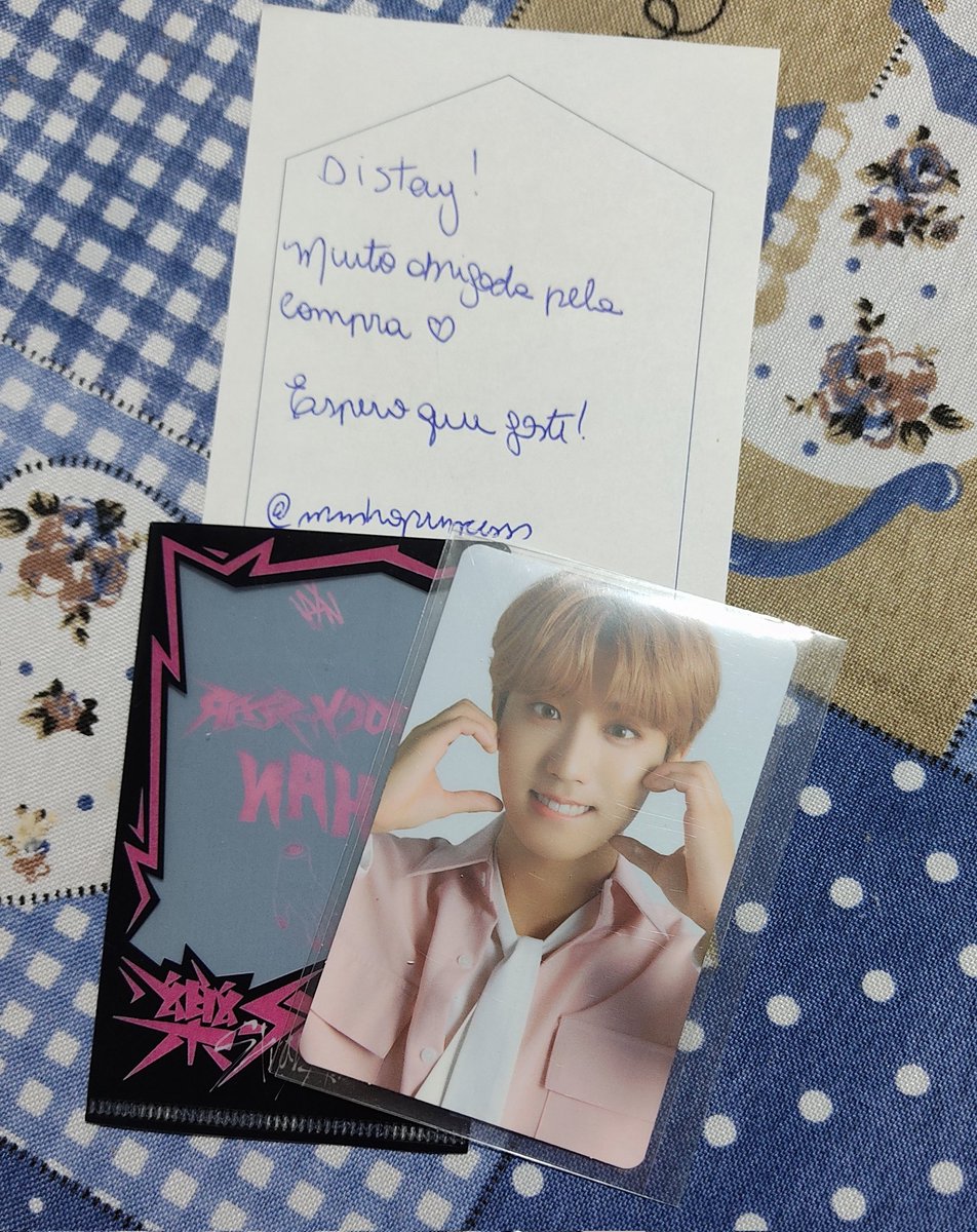⠀⠀ ♡ྀི  ⠀Hᥲρρᥡ ꧑ᥲιᥣ ⠀ ♡ྀི 
Feedback super positivo pra <a href="/minhoprincesss/">Milly 🐰</a> que me vendeu esse Han lindíssimo 🥹🥹. Veio super bem embalado e veio brinde ainda. Obrigada pela paciência, meu bem! Amei demais 💖.