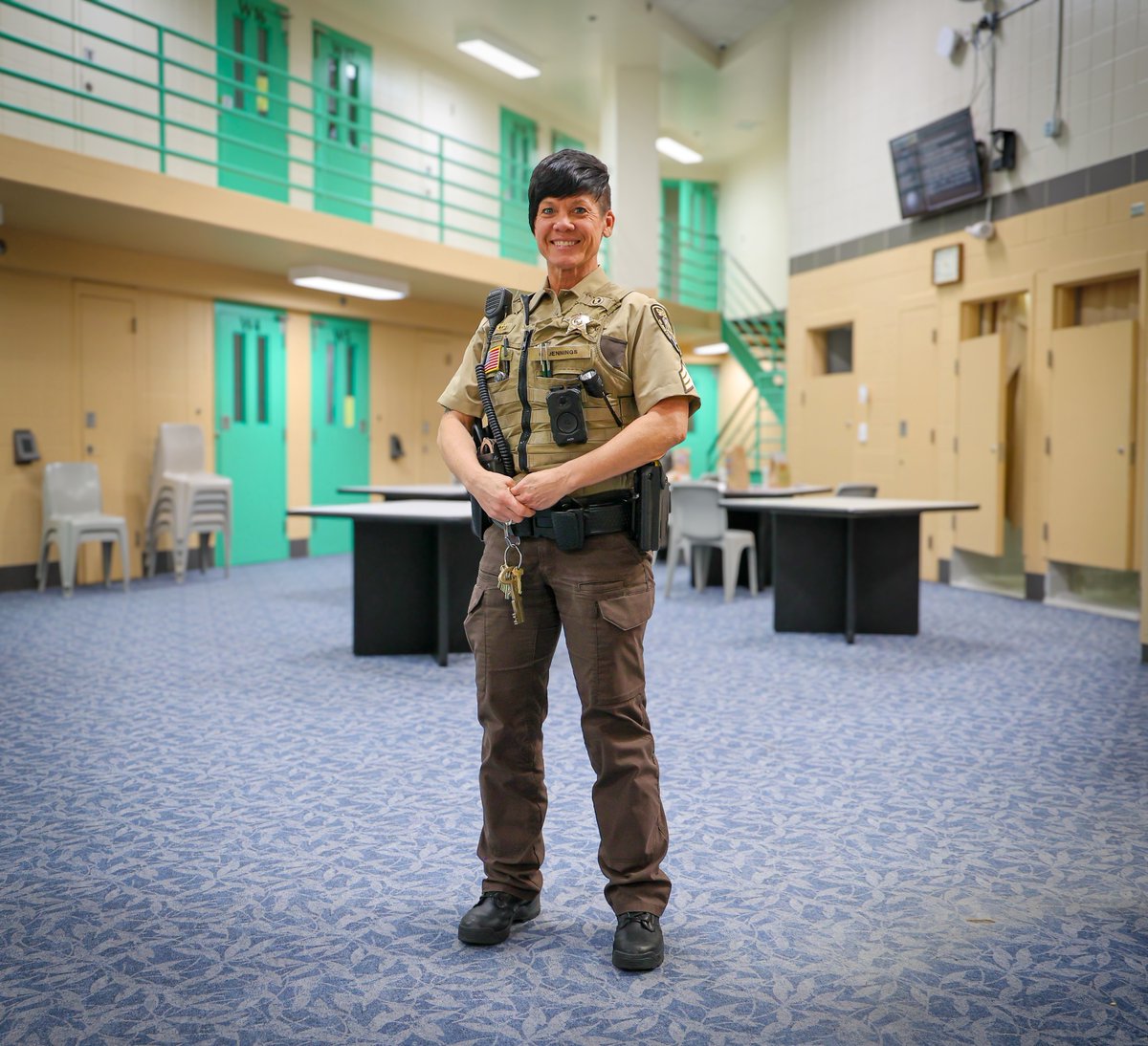 Congratulations to Mollie Jennings who was recently promoted Detention Sergeant.

Jennings has served with the Olmsted County Sheriff's Office since 2006. 

#ServeAndProtect
#OlmstedCounty