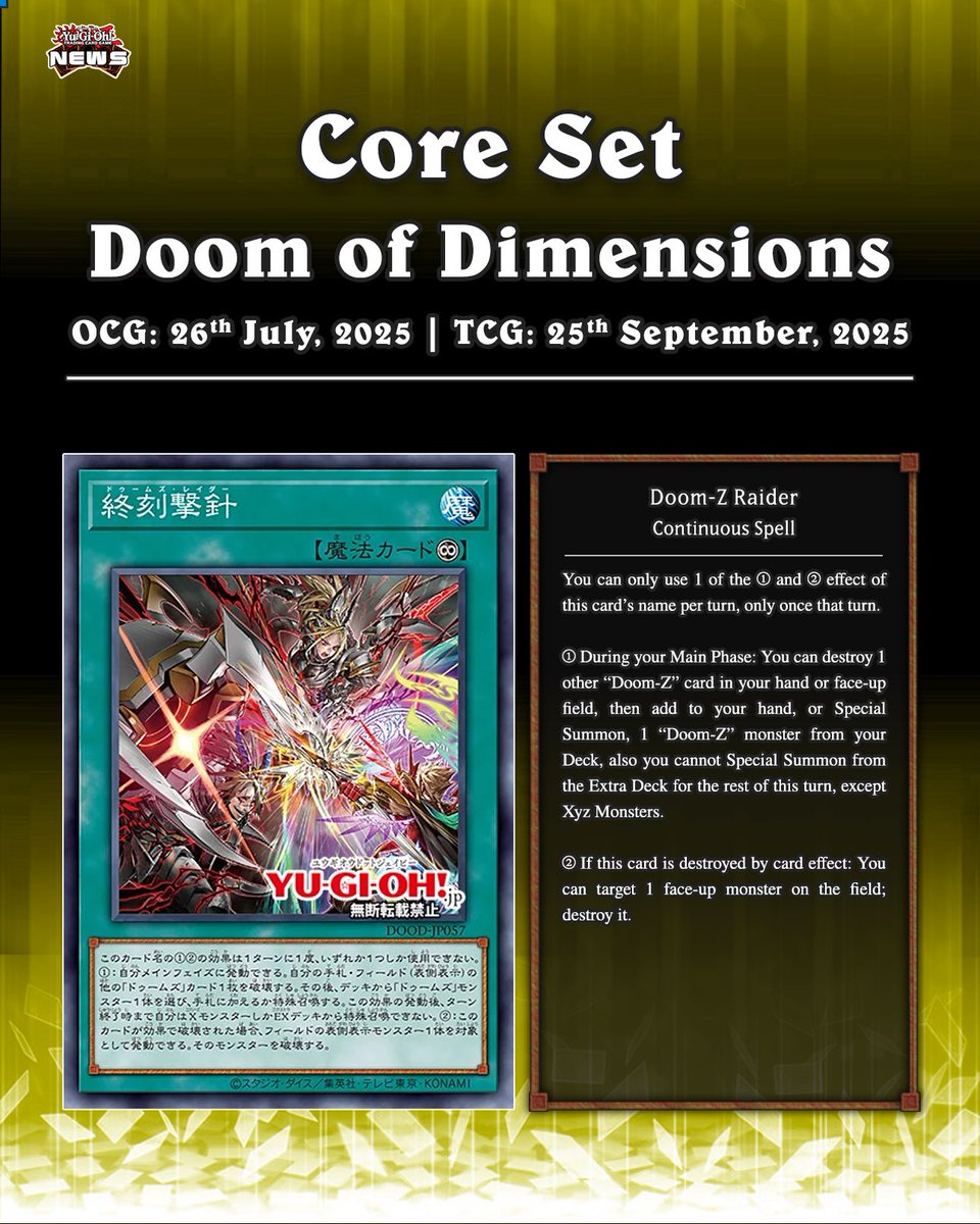 YGO News on X: 