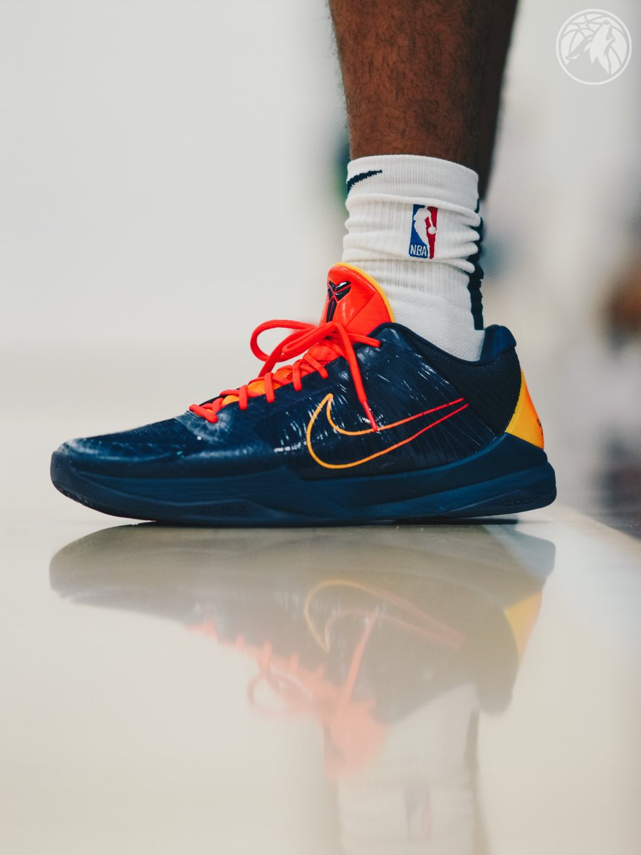 Timberwolves's tweet photo. ‘Caitlin Clark’ Kobe 5’s on feet 😮‍💨 https://t.co/QFaQgaeSdI