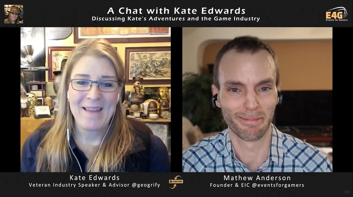eventsforgamers's tweet image. Podcast Clip: Game Industry Unionization with Kate Edwards 🎮
An award-winning game industry veteran, Kate Edwards chats with us in this podcast clip about the State of the Game Industry and Unionization 📣: youtube.com/watch?v=bMAbld… @geogrify #GameDev #IndieDevs