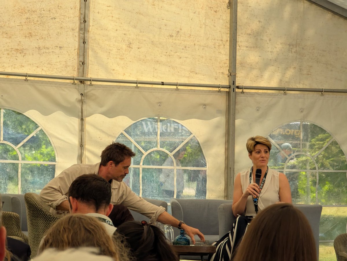 AlistairBoxall's tweet image. I have had a lovely day at Morden Hall attending the Rivers Summit. We had some interesting discussions during the panel session on hidden threats in rivers.