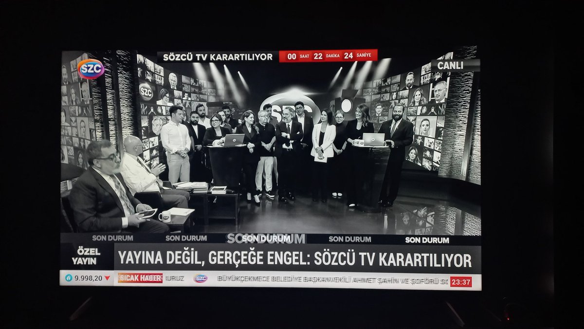 Sesimizi kısmaya, gözlerimizi bağlamaya kimsenin gücü yetmez.
<a href="/szctelevizyonu/">SÖZCÜ Televizyonu</a>