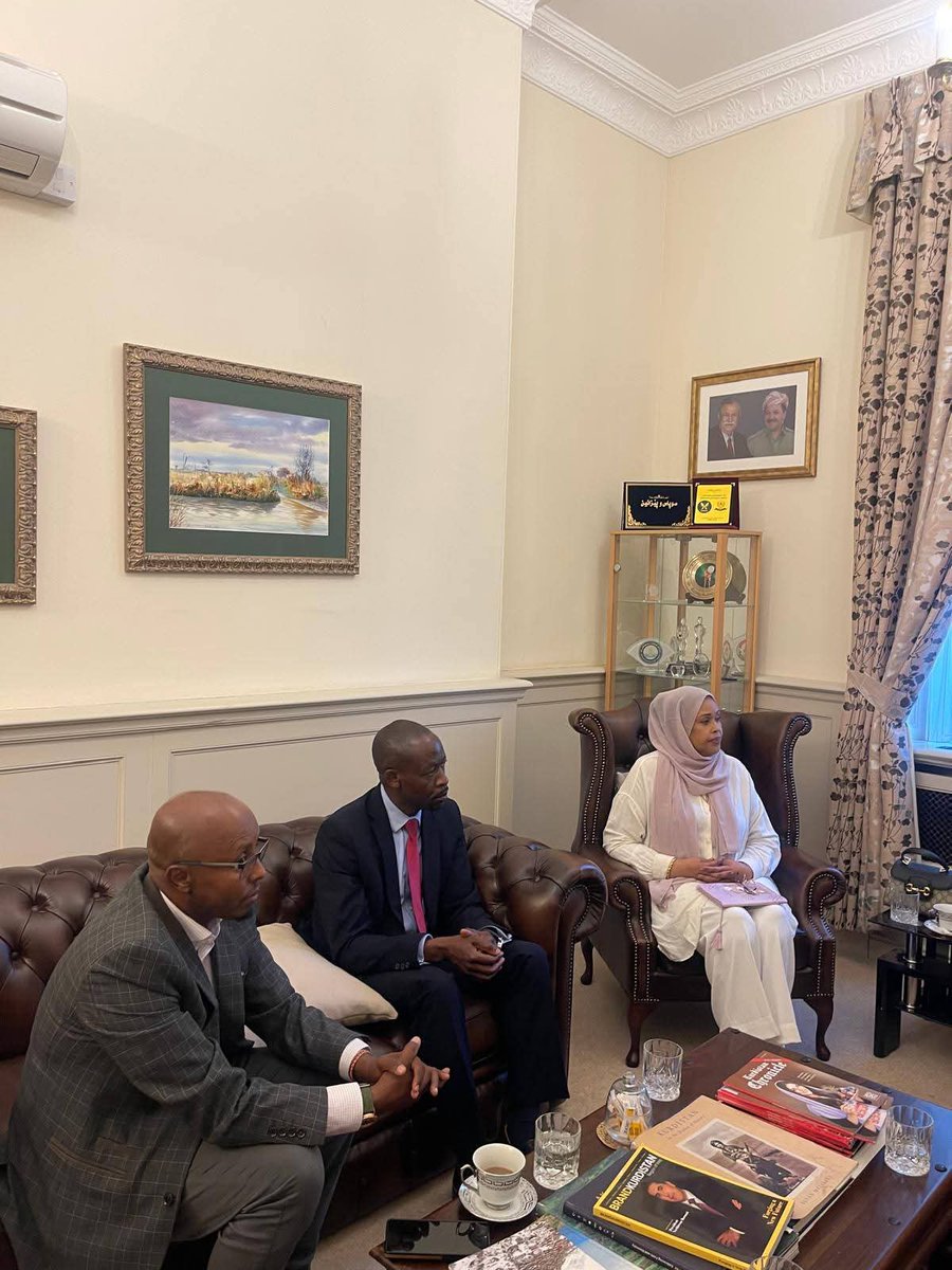 SEMITEGO's tweet image. I extend sincere thanks to the Kurdistan Embassy in the UK for hosting the Somaliland Members of Parliament today. The meeting was highly productive &amp;amp; valuable opportunity to build strong political, economic, &amp;amp; social ties btn the two nations. @Somaalilanders @somalilandmfa