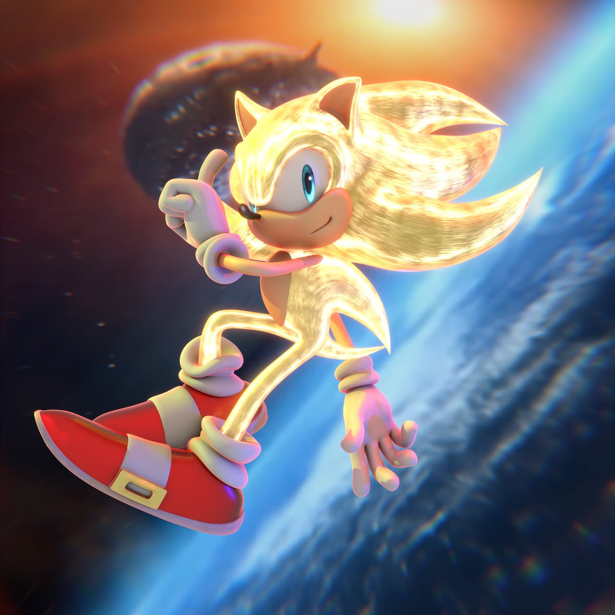 Baulevrai's tweet image. super sonic 2 
rig by @dokatzo