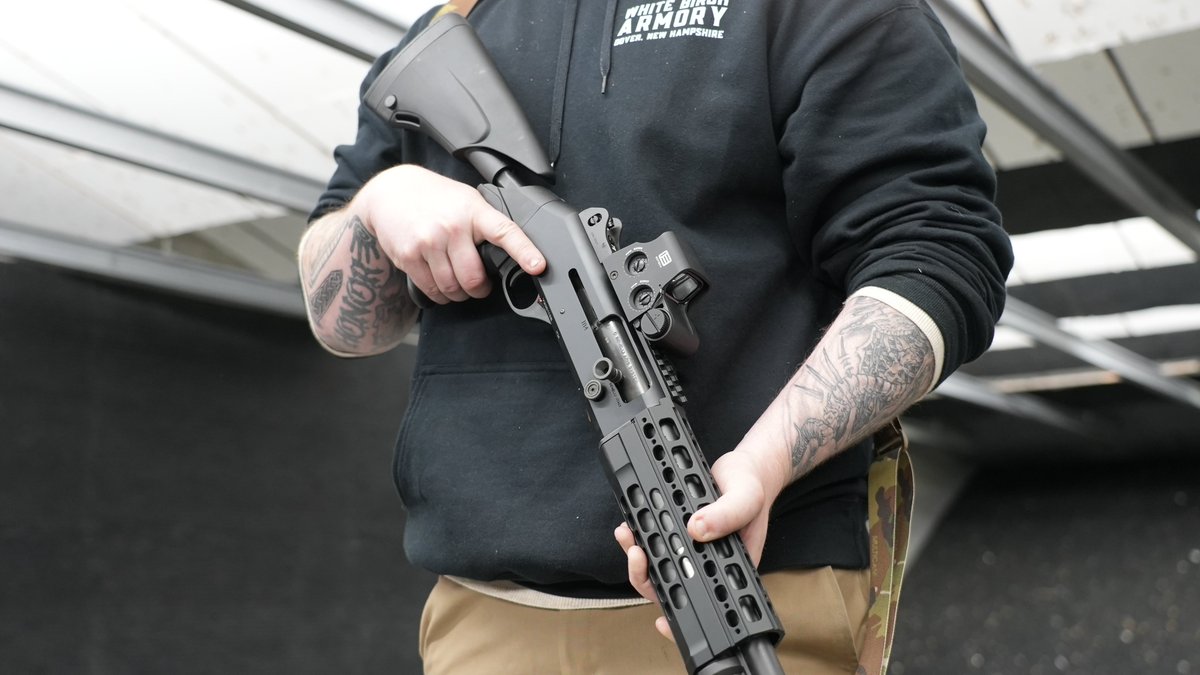 You have to admit...this is pretty cool. Do you run a sling on your shotguns?

<a href="/Benelli_USA/">Benelli USA</a>  M4
<a href="/EOTECHInc/">EOTECH</a> XPS Holographic Sight
Edgar Sherman Design Padded Sling