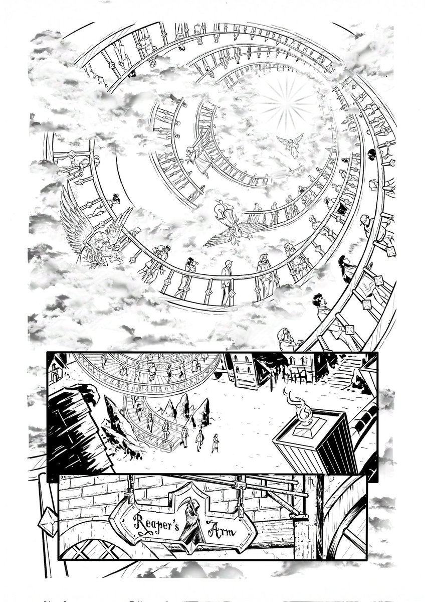 lalli_giulia's tweet image. Hello #PortfolioDay !
I'm Giulia, published Comics Artist for AHOY Comics, White Ash Comics and Humanoids!
I'm always happy to connect with new Writers, Editors and Publishers ☺️
📩 gjulslalli@gmail.com
Portfolio: giulia_lalli.artstation.com
#comicsartist #comics #comicbooks