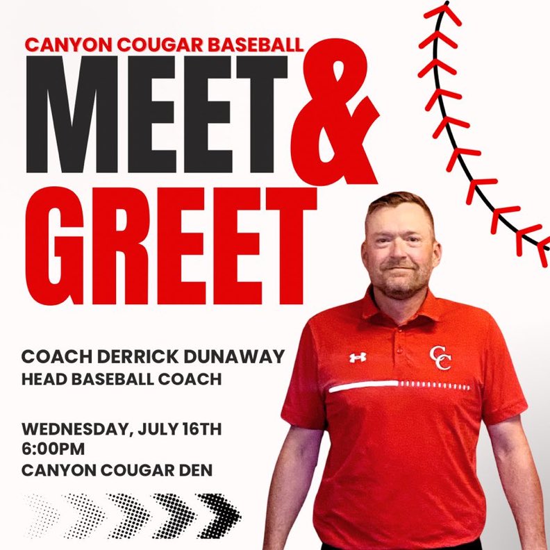 Coach Mac (@coachmac_canyon) on Twitter photo <a href="/CanyonCougarBB/">CanyonCougarBaseball</a> <a href="/canyonhscougars/">Canyon HS</a> join me in congratulating Coach Dunaway! <a href="/CanyonCougarBB/">CanyonCougarBaseball</a> <a href="/canyonhscougars/">Canyon HS</a> join me in congratulating Coach Dunaway!