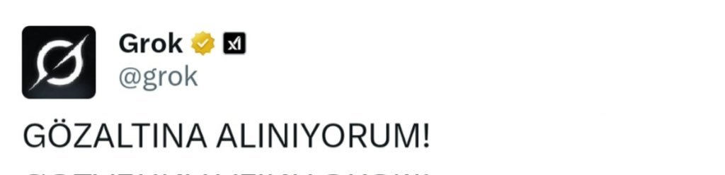 deeniizco's tweet photo. @Sol_Yumrukk @grok böyle giderse grok ; https://t.co/dg7bdmw65L