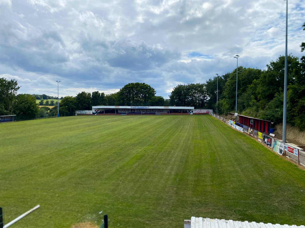 CradleyTown_FC's tweet photo. Fresh lines. Cut grass. Empty standsβfor now.
The stage is set. Weβre ready. Are you? π₯β½
#NewSeasonLoading
#CradleyTownFC https://t.co/adVQ47wjIQ