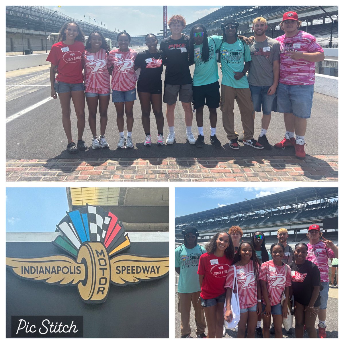 Members of the Pike Athletic Council spent the day at the IHSAA Student Leadership Conference. Thank you <a href="/IHSAA1/">IHSAA</a> and <a href="/IMS/">Indianapolis Motor Speedway</a> for an amazing day!