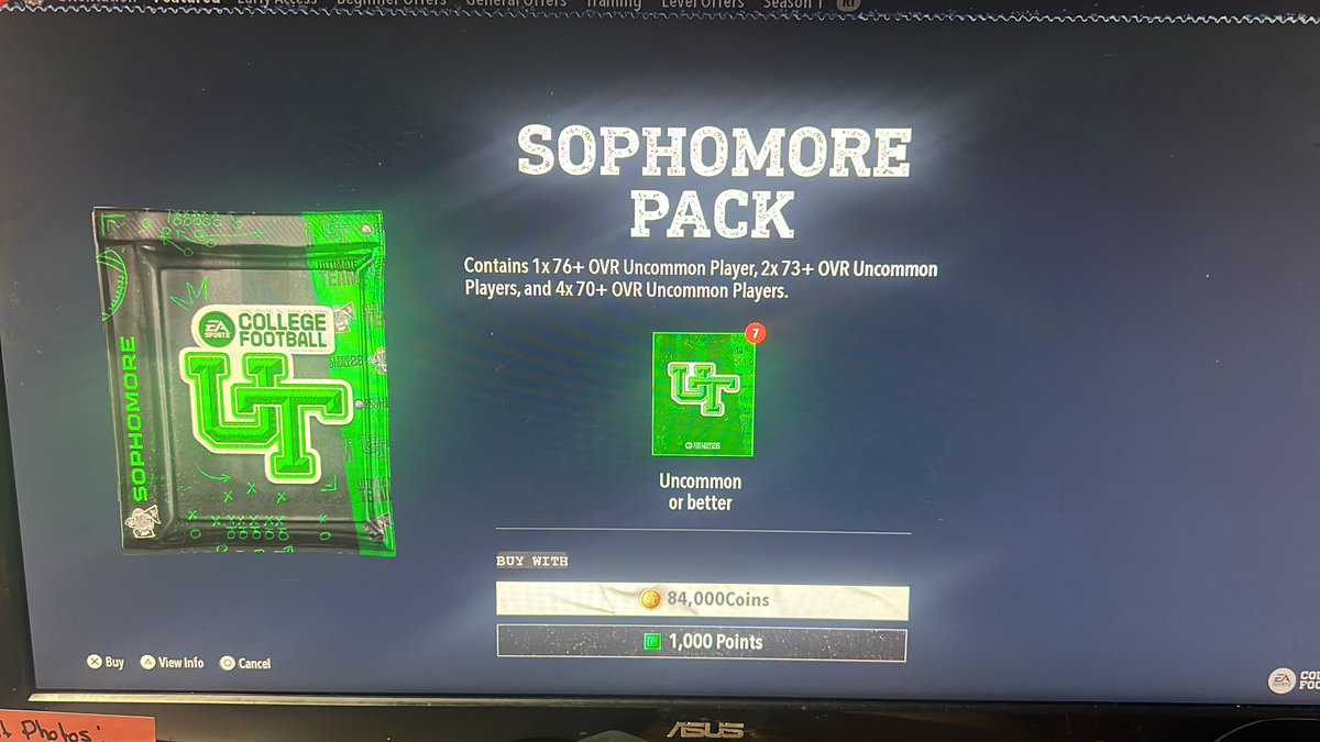 back in my days of Madden, they used to call these “All Pro” Packs and they were less than $5 to buy.  How does inflation hit a limitless digital world causing these prices?!       what the fudge dude.