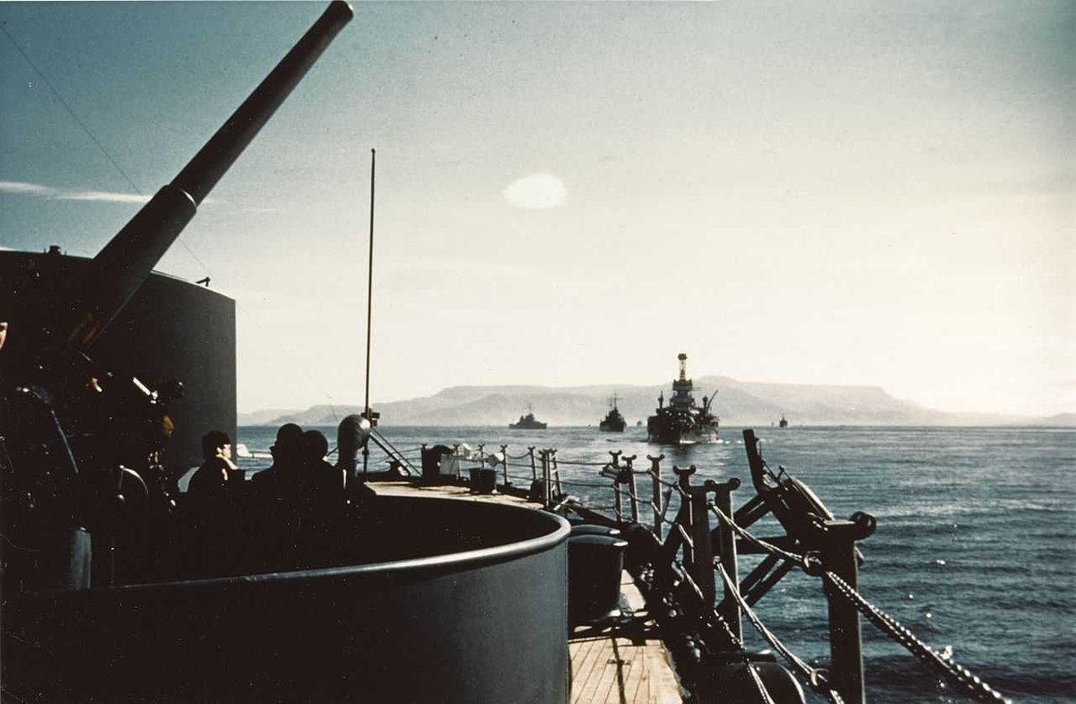 American troops are landing on Iceland. US forces are taking over military occupation of the island from British &amp; Canadian soldiers stationed there, "to protect against Nazi invasion".