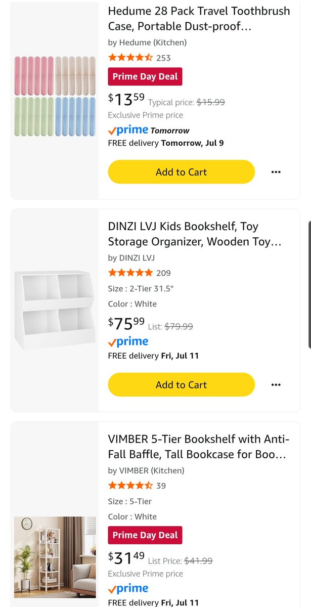 Maryj47872's tweet image. There are some good deals today! I use the toothbrush holders as pencil cases! amazon.com/hz/wishlist/ls…