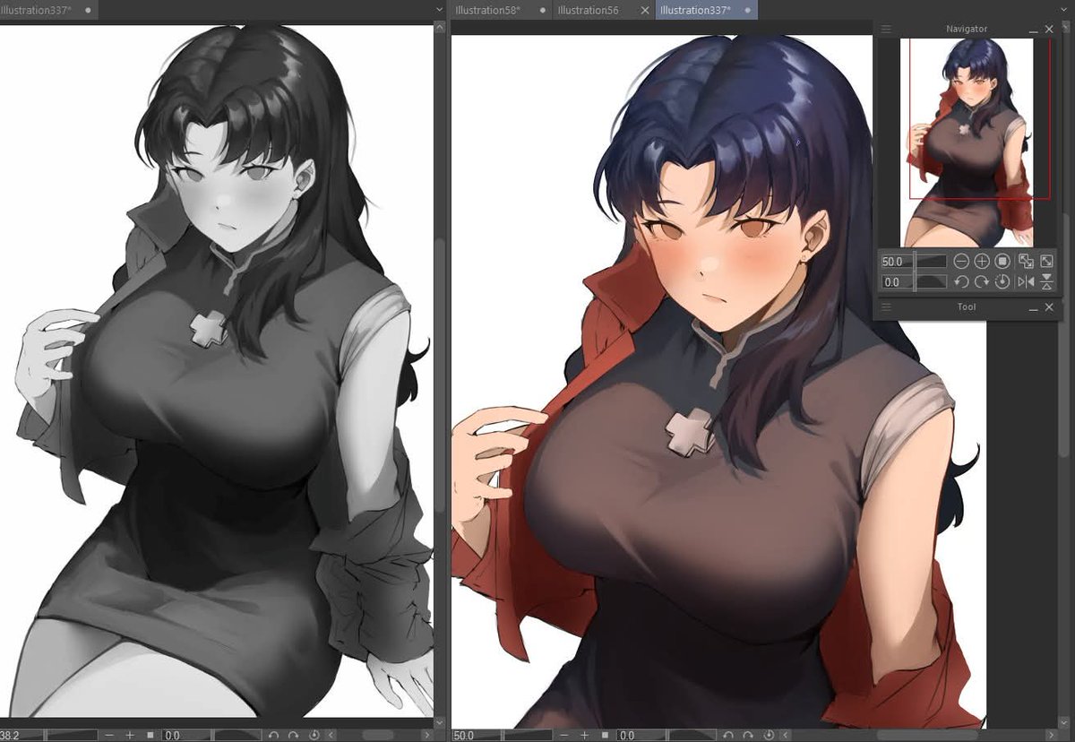 finishing my old sketch