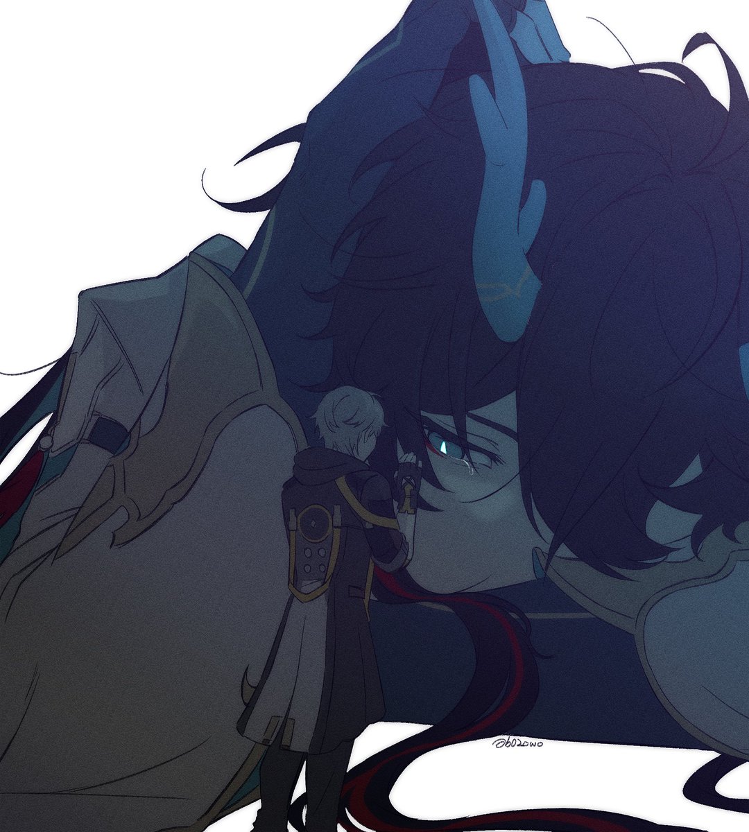 給了巨龍望穿歲月的眼睛