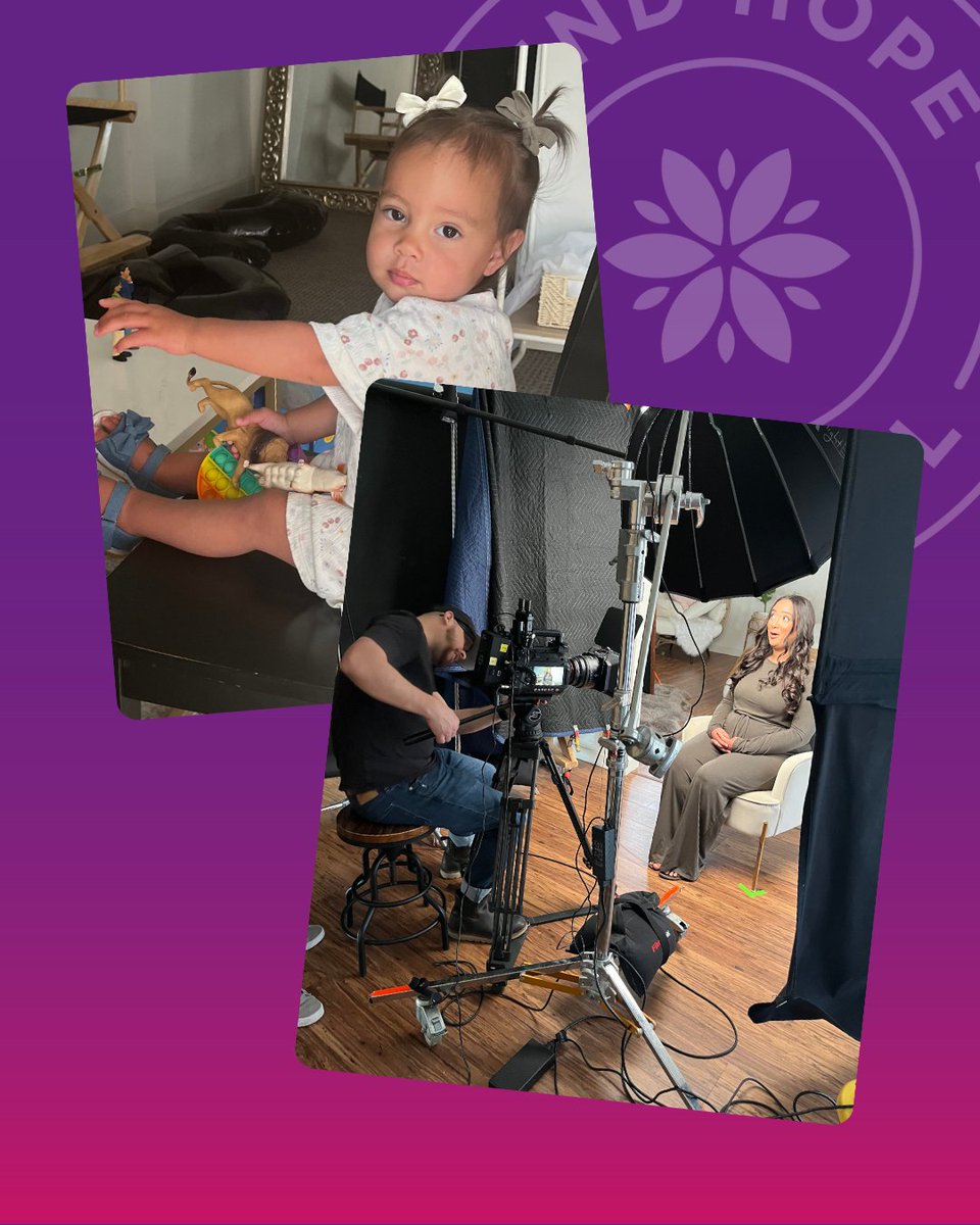 StantonIntl's tweet image. Behind the scenes with a brave Stanton client and her two beautiful kids 🎥💜 Her story is powerful—and we can’t wait to share it. #StantonStrong #ProLove #HopeRevolution #ClientStory