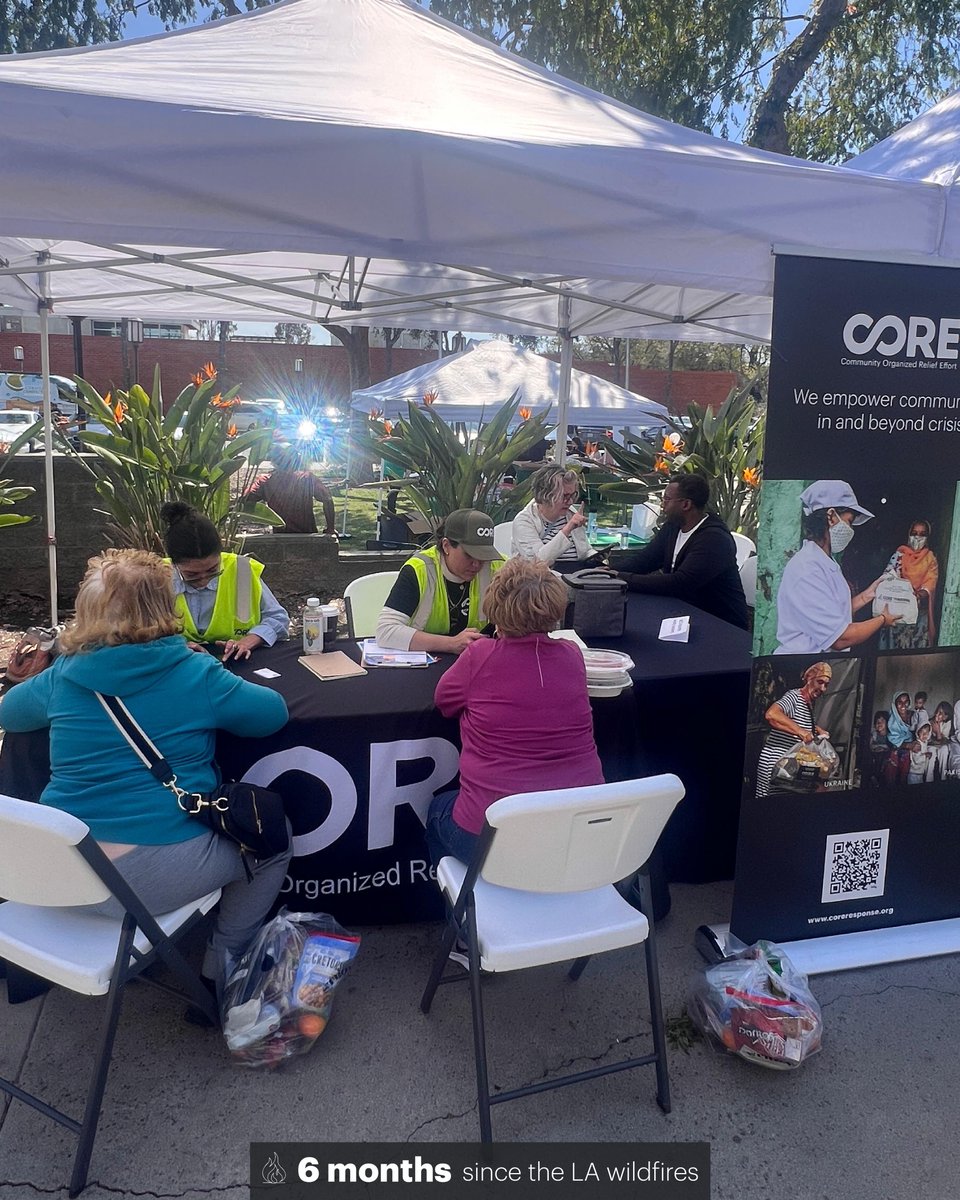 COREresponse's tweet image. Providing cash assistance is a critical component of CORE’s ongoing relief efforts following disasters like the LA wildfires. When people have lost so much, cash assistance gives them the power and flexibility to prioritize their unique and urgent needs.