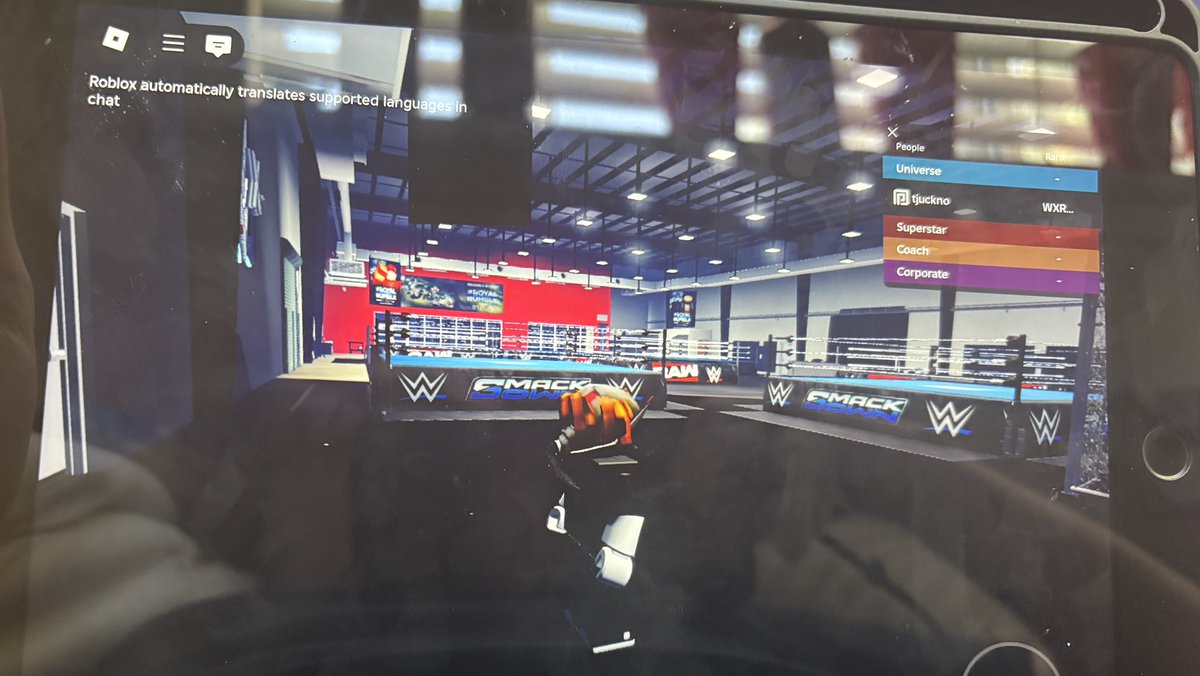 TJuckno's tweet photo. @WXRoblox Breaking news the Tiend was spotted in the pc and might be back in Ro wrestling https://t.co/J4EVS4aOuO
