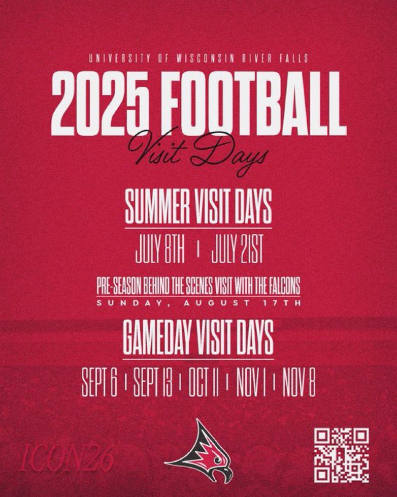 Thank you <a href="/CoachBorgerding/">Aaron Borgerding</a> for the Summer Visit and Game Day Visit invites!