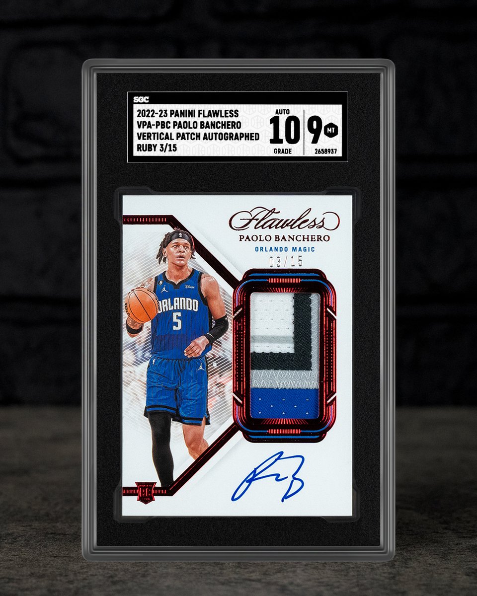 sgcgrading's tweet image. The former No. 1 overall pick and ROY will be staying in Orlando for the foreseeable future 👀🔥