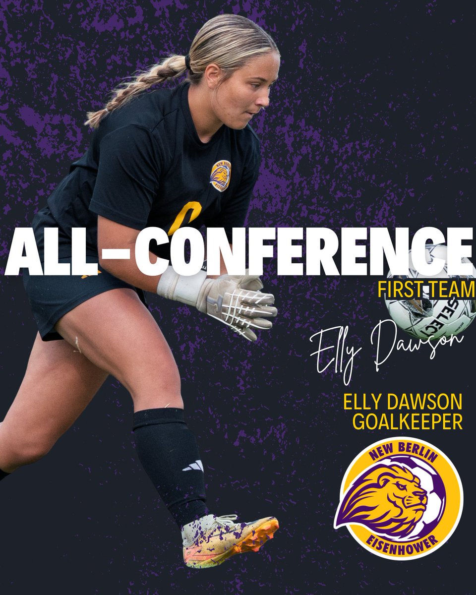 Congratulations to Elly Dawson on earning 1st Team All-Conference at goalkeeper! 
#letsgoike