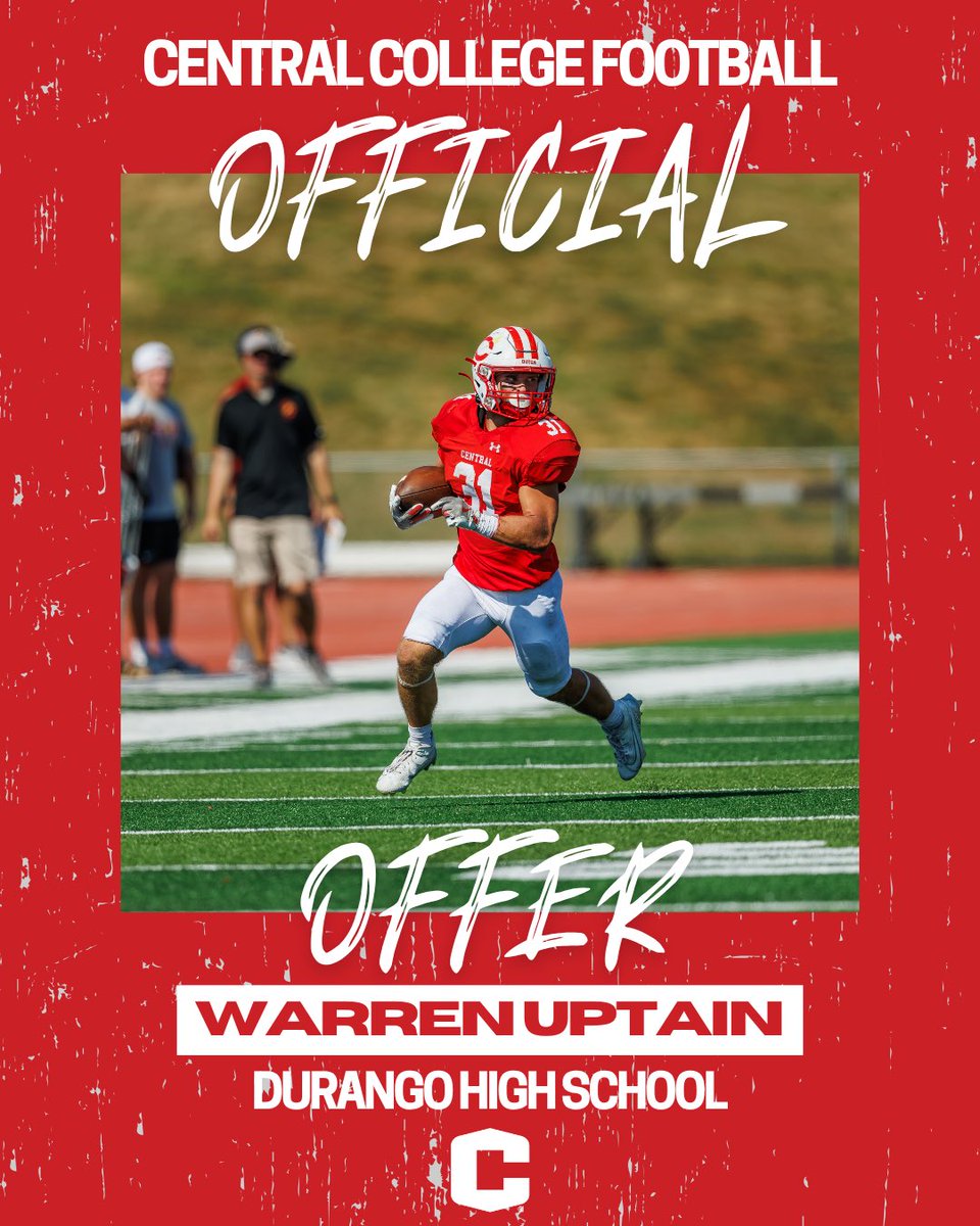 Warren Uptain (@warrenuptain) on Twitter photo Blessed to receive my second Offer to play football at the next level! <a href="/CentralDutchFB/">Central Football</a> <a href="/mac4fb/">Jeff McMartin</a> <a href="/MChorowicz/">Mike Chorowicz</a> Blessed to receive my second Offer to play football at the next level! <a href="/CentralDutchFB/">Central Football</a> <a href="/mac4fb/">Jeff McMartin</a> <a href="/MChorowicz/">Mike Chorowicz</a>