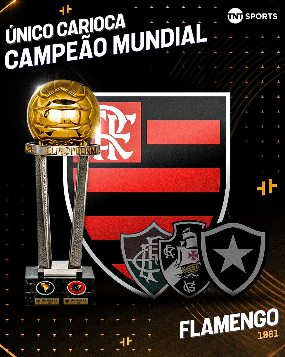 Com a eliminação do Fluminense, O Flamengo segue sendo o último time do estado a conquistar o mundo!! #MundialDeClubes2025