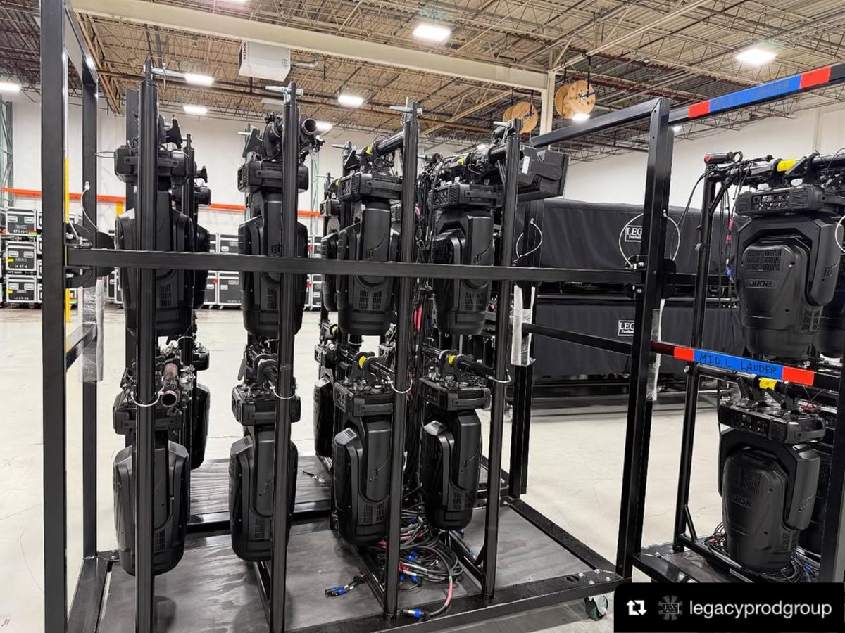 The Robe Way (@therobeway) on Twitter photo A #TechTuesday in Minneapolis with <a href="/Robelighting/">Robe Lighting</a> #MegaPointe on <a href="/TylerTrussInc/">Tyler Truss Systems</a> towers ready to roll at <a href="/LegacyProdUS/">Legacy Productions</a>.
#therobeway #robelighting #legacyproductiongroup #lightingtech #techlife A #TechTuesday in Minneapolis with <a href="/Robelighting/">Robe Lighting</a> #MegaPointe on <a href="/TylerTrussInc/">Tyler Truss Systems</a> towers ready to roll at <a href="/LegacyProdUS/">Legacy Productions</a>.
#therobeway #robelighting #legacyproductiongroup #lightingtech #techlife