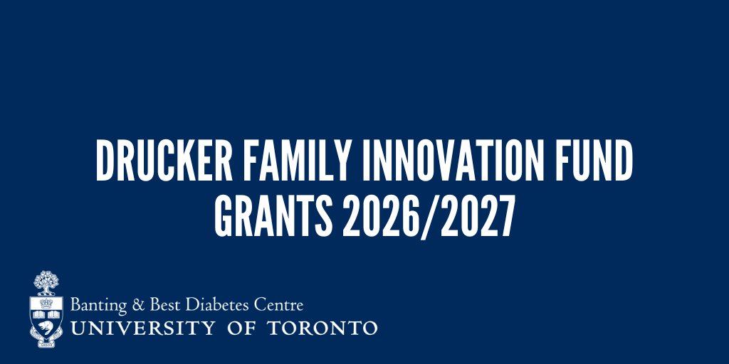 BBDC_UofT's tweet image. Funding opportunity! The Drucker Family Innovation Fund Grants is a joint funding program between the BBDC and the University Health Network/Mount Sinai Hospital Department of Medicine. Up to four grants of $75,000 are available this year. Learn more! bbdc.org/funding/fundin…