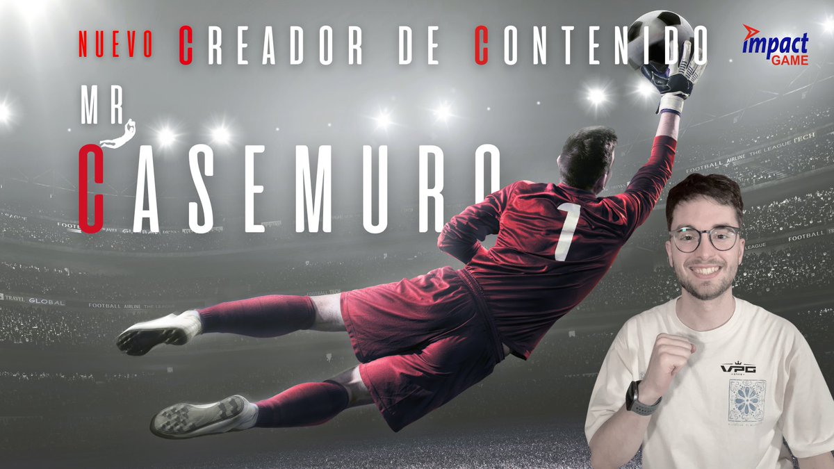 Virtual Pro Gaming España (@vpg_spain) on Twitter photo 🚨 NOTICIA | Here we go! Nuestro nuevo creador de contenido <a href="/Mr_Casemuro/">Mr Casemuro 🎭</a> nos va a traer lo mejor de clubes con su gran desparpajo y toda la ilusión y optimismo que contagia.
¡Seguiremos creciendo en nuevas plataformas!
¡Bienvenido a casa!
#VPGLovers 🚨 NOTICIA | Here we go! Nuestro nuevo creador de contenido <a href="/Mr_Casemuro/">Mr Casemuro 🎭</a> nos va a traer lo mejor de clubes con su gran desparpajo y toda la ilusión y optimismo que contagia.
¡Seguiremos creciendo en nuevas plataformas!
¡Bienvenido a casa!
#VPGLovers