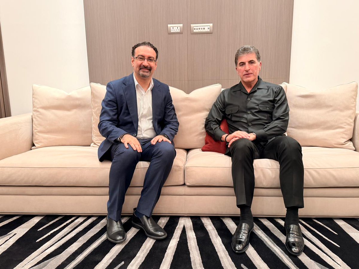 Fuad Al-Majali (@fuad_almajali) on Twitter photo I was honoured and delighted to meet and bid farewell to His Excellency President Nechirvan Barzani <a href="/IKRPresident/">Nechirvan Barzani</a> . I commended his efforts and thanked HE for his role in strengthening Jordan-Kurdistan relations. Thank you, Mr. President. I was honoured and delighted to meet and bid farewell to His Excellency President Nechirvan Barzani <a href="/IKRPresident/">Nechirvan Barzani</a> . I commended his efforts and thanked HE for his role in strengthening Jordan-Kurdistan relations. Thank you, Mr. President.