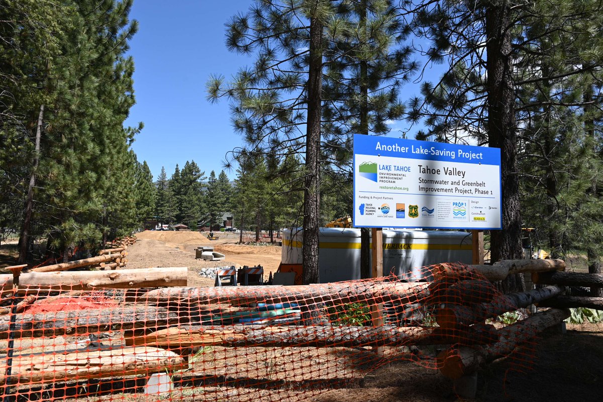 TahoeAgency's tweet image. Our Governing Board & Advisory Planning Commission recently toured 3 Environmental Improvement Program projects: Tahoe Valley Stormwater & Greenbelt Improvement Project, Sugar Pine Village Affordable Housing Project, & Tahoe Keys Marina Redevelopment & AIS Control.
#TRPA #Tahoe