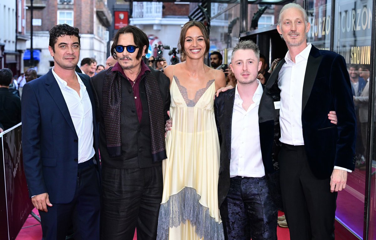 Johnny Depp attends the “Modigliani - Three Days On The Wing Of Madness” UK Premiere at the Curzon Mayfair on July 08, 2025 in London, England.

Photos: Gareth Cattermole, Dave Benetton, Gareth Cattermole/Getty Images.
• • •
#ModiThreeDaysOnTheWingofMadness #JohnnyDepp