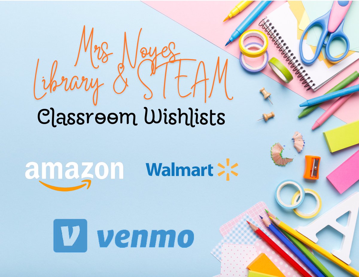 My teacher life by the numbers....
🍎 2 Classrooms 
👦250 + students
🌟 I will see these students 2x's a week
🧒 4th graders
= 1 teacher who needs your help! TIA! 

Amazon: amazon.com/hz/wishlist/ls…

Walmart: walmart.com/registry/TR/68…

Venmo: <a href="/tawnnie77/">Mrs Maybe - Librarian and STEAM Teacher 👩‍🏫🍎</a>

#clearthelist #TeachersofX