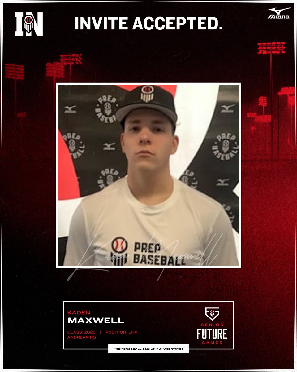 Prep Baseball Indiana (@prepbaseballin) on Twitter photo ๐๐๐ง๐ข๐จ๐ซ ๐
๐ฎ๐ญ๐ฎ๐ซ๐ ๐๐๐ฆ๐๐ฌ | ๐๐ง๐ฏ๐ข๐ญ๐ ๐๐๐๐๐ฉ๐ญ๐๐
โ26 Kaden Maxwell (<a href="/kadenmaxx11/">Kaden Maxwell</a>) is set to rep #TeamMidwest at #PBSG25โ๏ธ
6โ2โ 220 lb southpaw. ๐ to 89 mph w/ EZ intent, shows sharp spin too.
<a href="/andreanbaseball/">59ers Baseball</a> product.
๐ loom.ly/LgoPjaM ๐๐๐ง๐ข๐จ๐ซ ๐
๐ฎ๐ญ๐ฎ๐ซ๐ ๐๐๐ฆ๐๐ฌ | ๐๐ง๐ฏ๐ข๐ญ๐ ๐๐๐๐๐ฉ๐ญ๐๐
โ26 Kaden Maxwell (<a href="/kadenmaxx11/">Kaden Maxwell</a>) is set to rep #TeamMidwest at #PBSG25โ๏ธ
6โ2โ 220 lb southpaw. ๐ to 89 mph w/ EZ intent, shows sharp spin too.
<a href="/andreanbaseball/">59ers Baseball</a> product.
๐ loom.ly/LgoPjaM