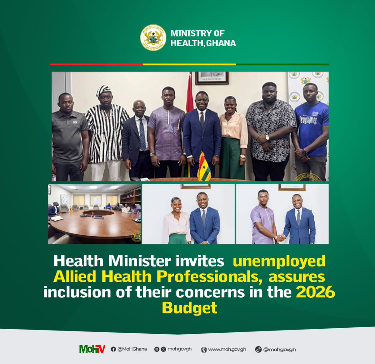 Ministry of Health, Ghana (@mohgovgh) on Twitter photo 