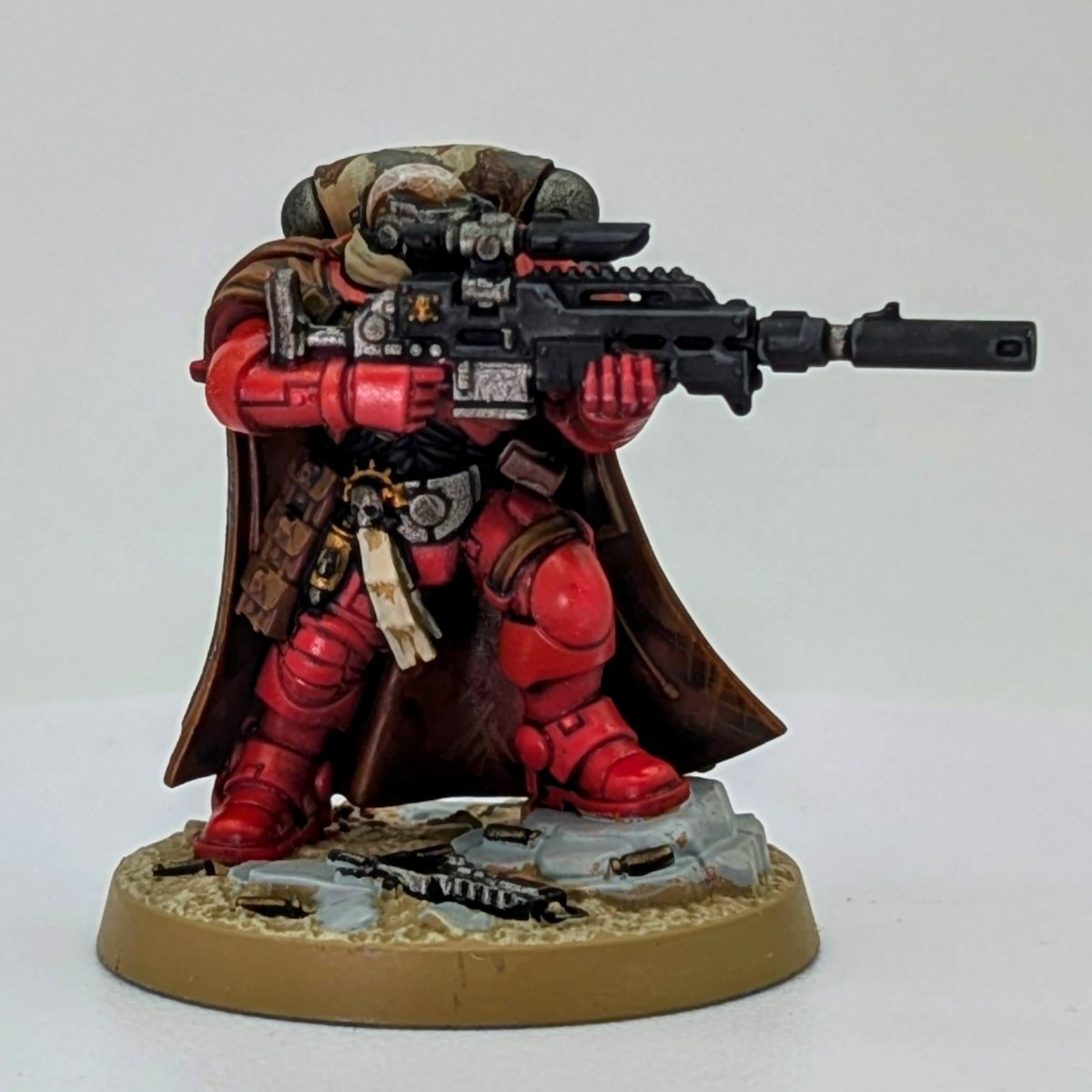 CoreGamesEvents's tweet image. Blood Angels commission, solid reds for a good looking battle ready!

#PaintingWarhammer #paintslam25 #Warmongers #combatpatrol #spacemarines #bloodangels #killteam