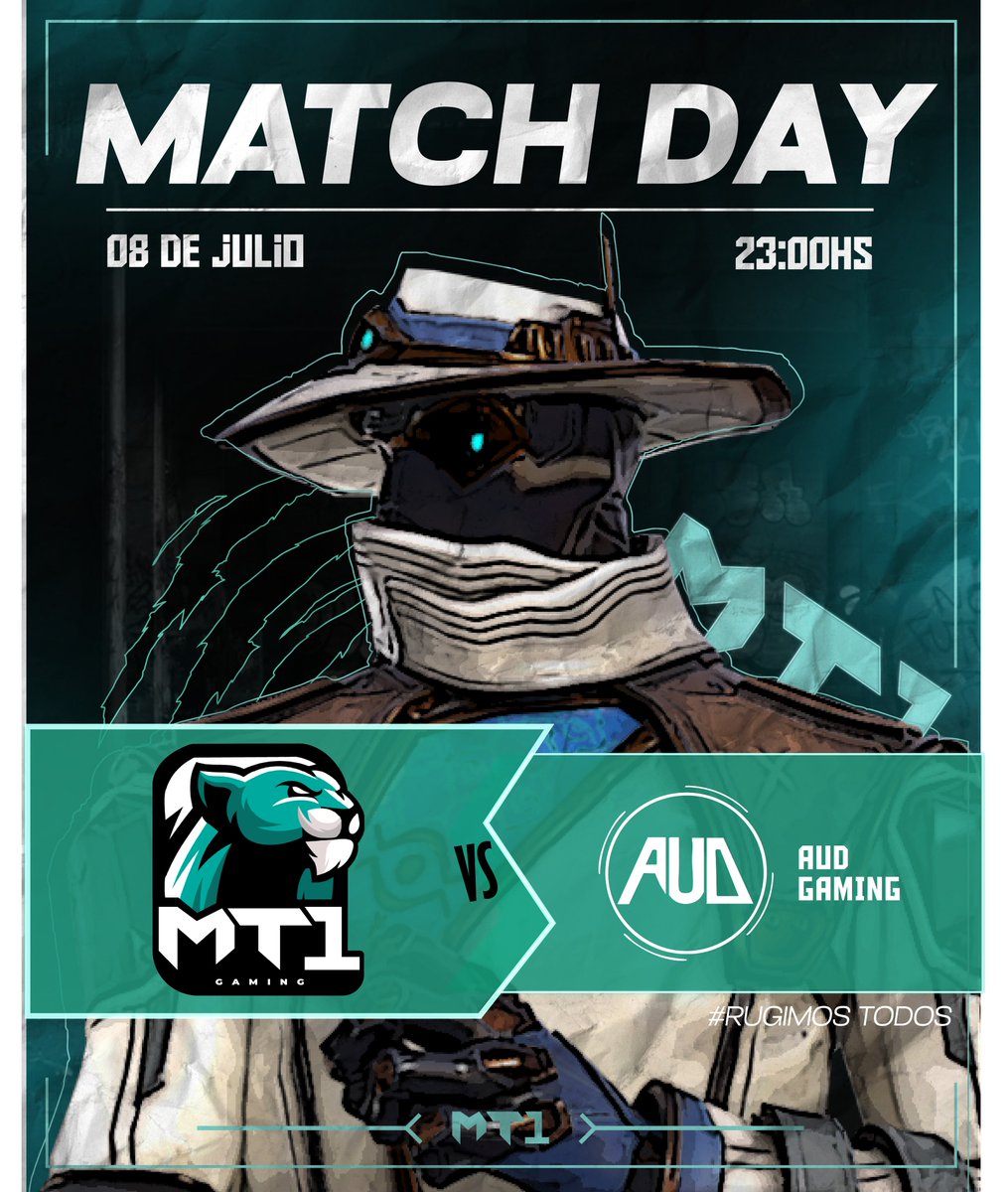 MT1 Gaming (@mt1_gaming) on Twitter photo 🎯 MATCHDAY
Nueva jornada, nueva oportunidad para rugir fuerte. Esta noche salimos al servidor contra <a href="/AUD_GAMING23/">AUD GAMING</a>
🕚 23HS 🇦🇷 | 22HS 🇨🇱
🏆 <a href="/LigaGreenGaming/">Green Gaming 🍀</a>
📺 twitch.tv/greengaming_tv
¡No te lo pierdas!
#RugimosTodos 🎯 MATCHDAY
Nueva jornada, nueva oportunidad para rugir fuerte. Esta noche salimos al servidor contra <a href="/AUD_GAMING23/">AUD GAMING</a>
🕚 23HS 🇦🇷 | 22HS 🇨🇱
🏆 <a href="/LigaGreenGaming/">Green Gaming 🍀</a>
📺 twitch.tv/greengaming_tv
¡No te lo pierdas!
#RugimosTodos