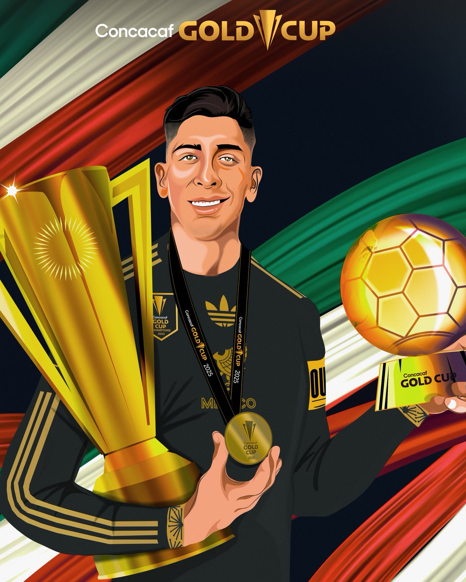 Gold Cup (@goldcup) on Twitter photo Don Edson Álvarez. El Mejor Jugador de la Copa Oro. 🌟 Don Edson Álvarez. El Mejor Jugador de la Copa Oro. 🌟